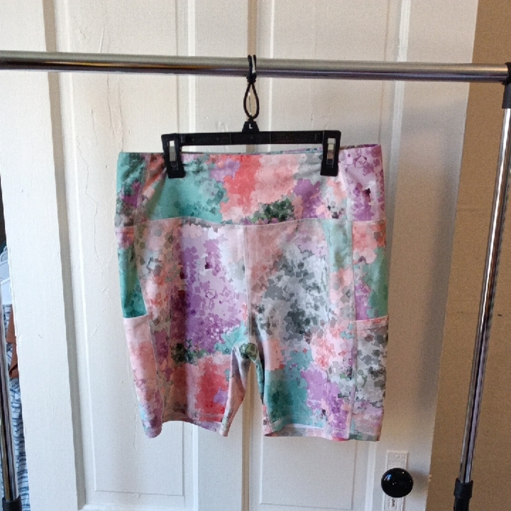RBX Women's Colorful Patterned Bike Shorts